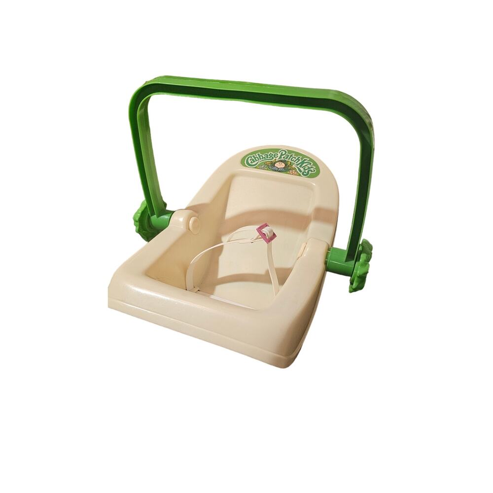 Cabbage Patch Kids Doll Carrier Rocker Car Seat Vintage 1983 with Handle‎